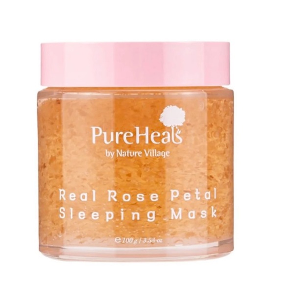 🌹 PUREHEALS by Nature Village Real Rose Petal Sleeping Mask - Picture 2 of 3